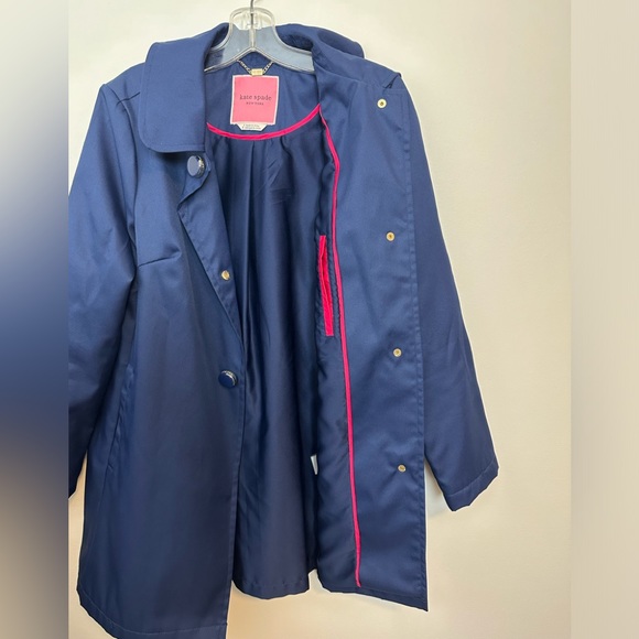 Kate Spade Navy Water Resistant Rain Jacket - Picture 5 of 8